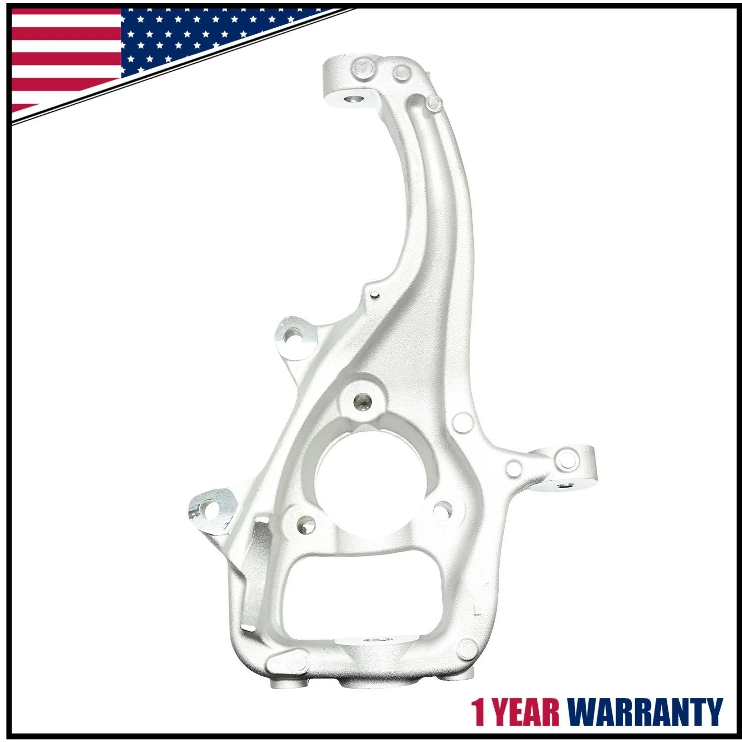 Front Left Driver Side Steering Knuckle Spindle for Dodge Ram 1500 (2002–2008)