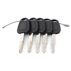 5PCS Keys for Daewoo Doosan Excavator Models Heavy Equipment