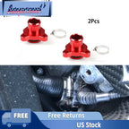 2X Water Hose Fitting for BMW 335i 335xi (2007–2013) 11537541992 11537544638