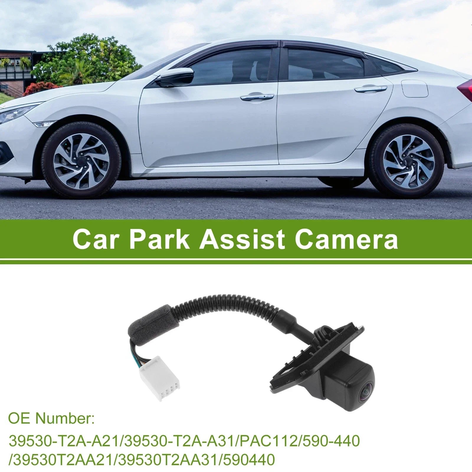 Rear View Backup Camera for Honda Accord Sedan EX-L (2014-2015)