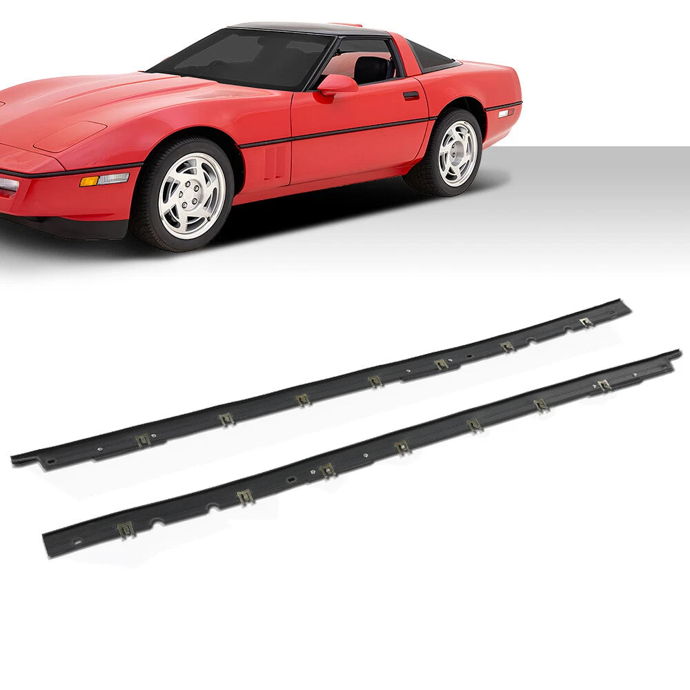Window Sweep Weatherstrip Outer Seal Kit for Chevy Corvette C4 (1984–1996)