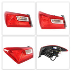 Tail Light Assembly Set for Chevrolet Malibu (2016–2021) Halogen