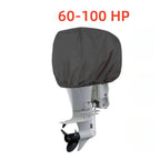 Heavy Duty Waterproof Boat Cover for Mercury 60-100 HP Outboard