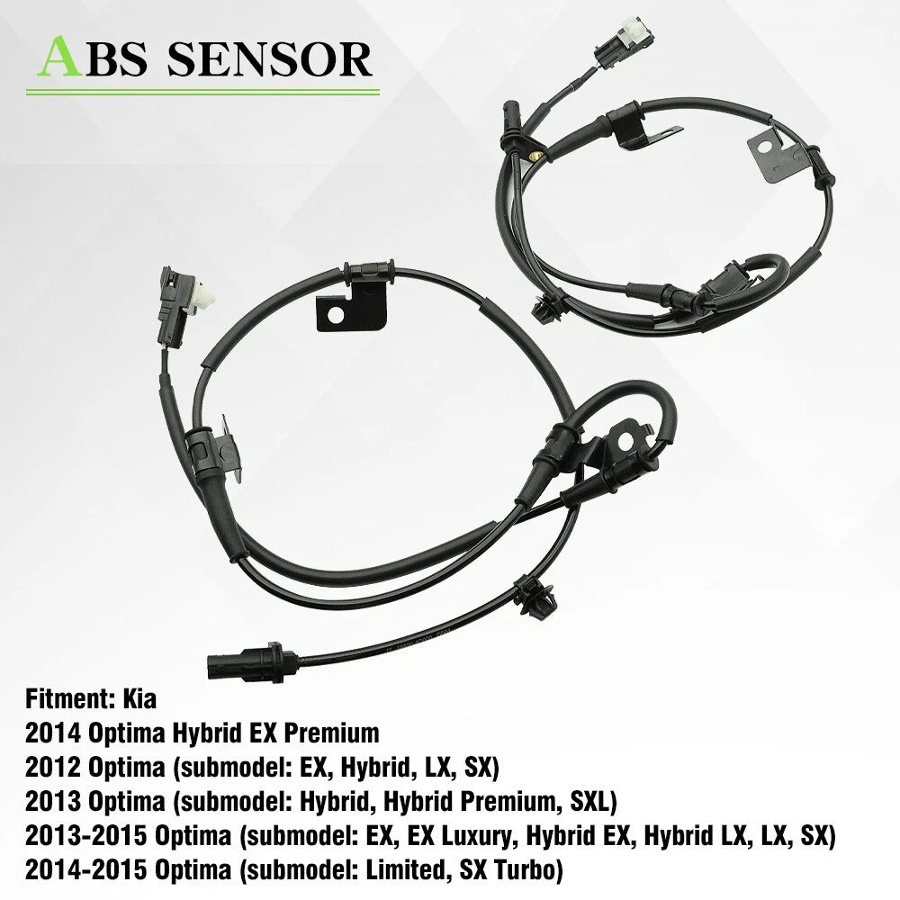 ABS Speed Sensor Set of 2 for Kia Optima (2012–2016) 598304C000