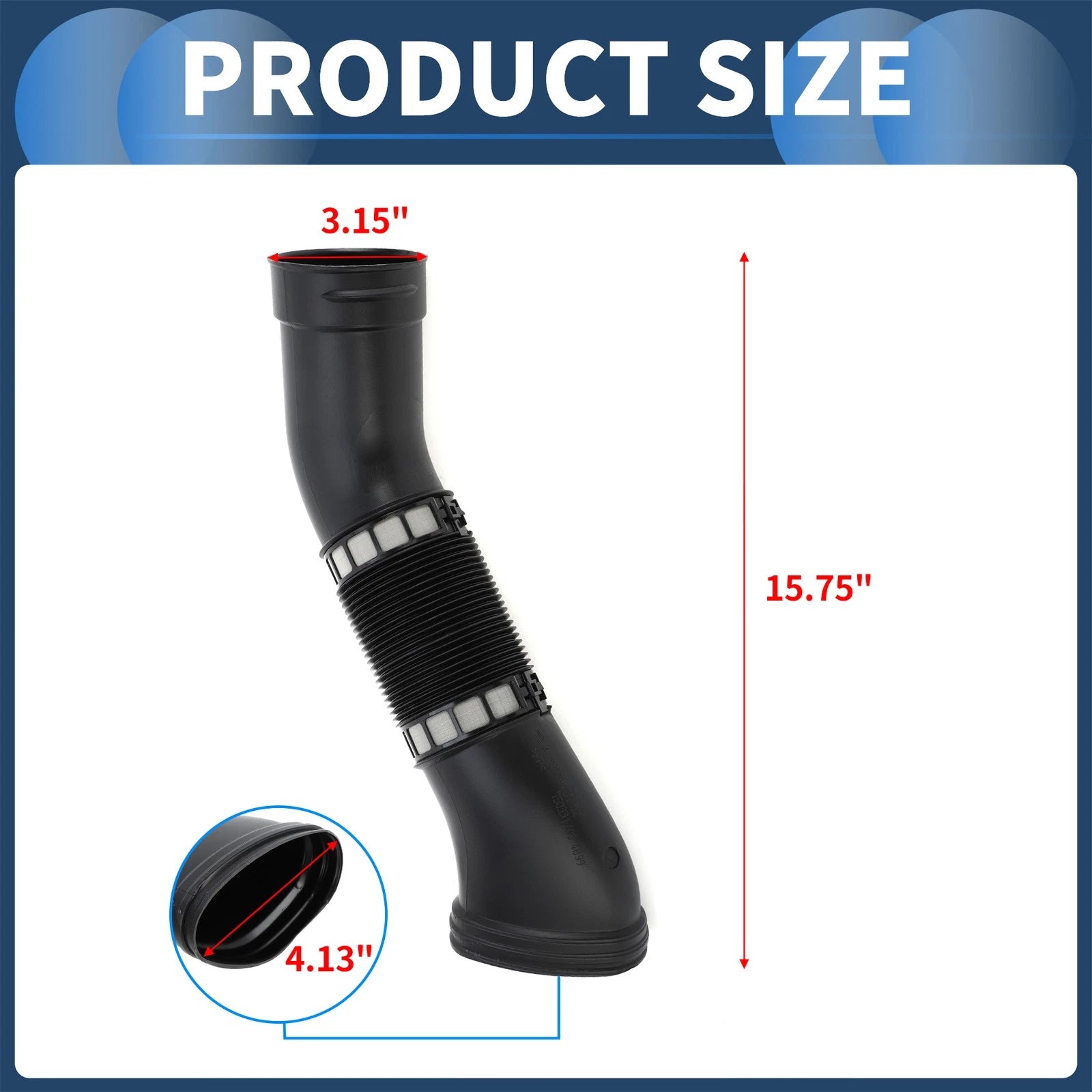 Air Intake Duct Hose No.A1120943482 for Mercedes Benz E320 (2003–2005)