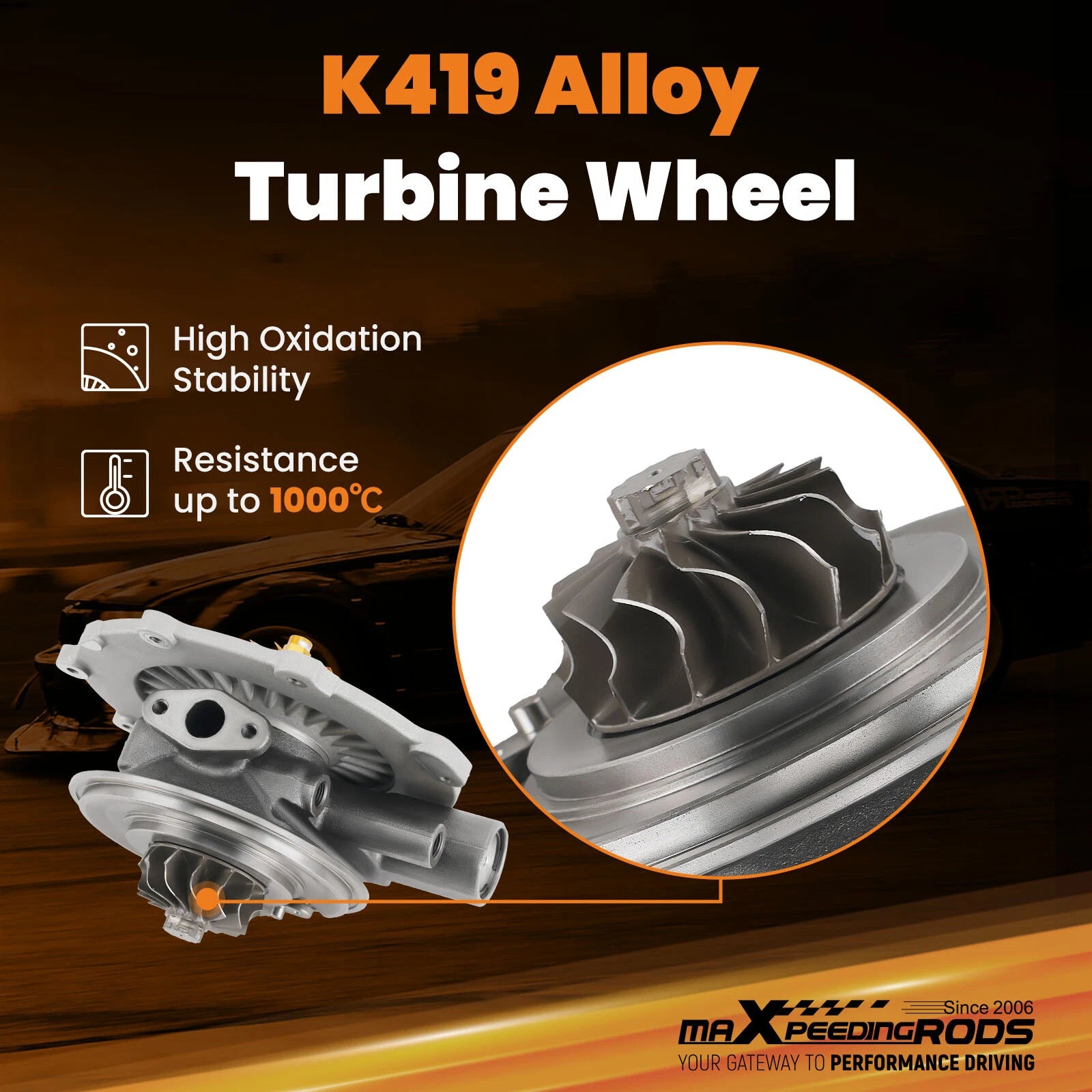 Billet Turbo Cartridge for Chevy GMC Silverado Sierra 2500 (2011–2016)