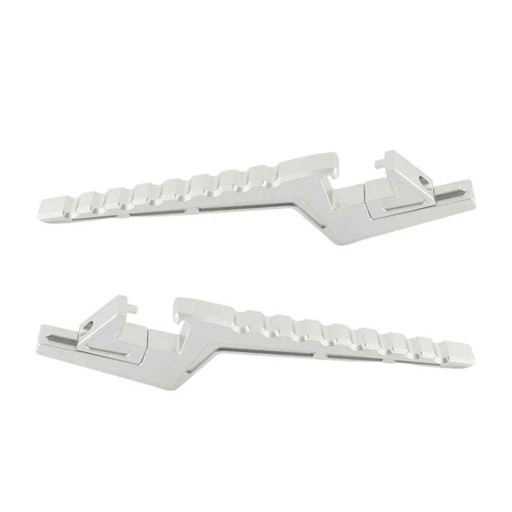Silver Passenger Foot Peg Extensions for Surron Light Bee S X/L1E & Segway X160