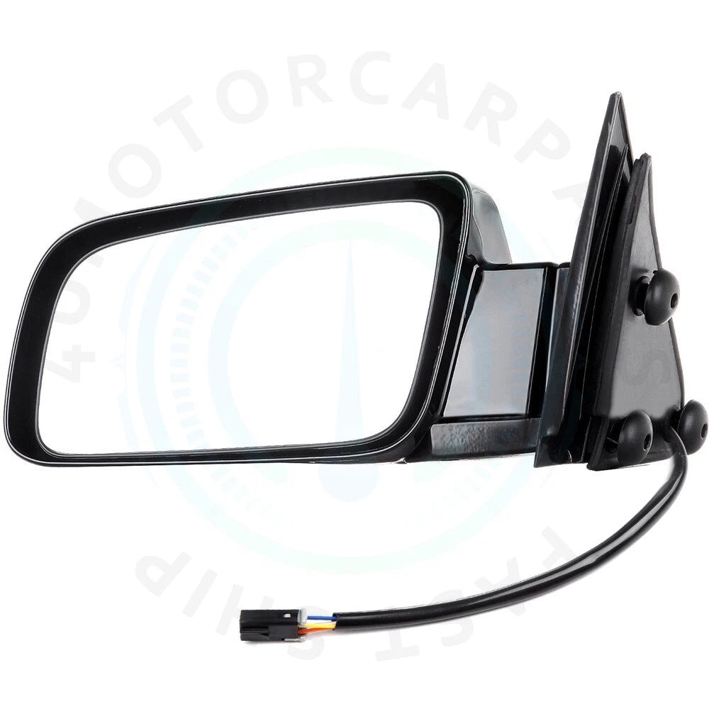 2X Power Side Mirrors for Chevy Tahoe GMC Yukon (1995–1998) Black