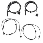 4X ABS Wheel Speed Sensor for Nissan Murano (2015–2020) 47910-5AA0A 47900-5AA0A