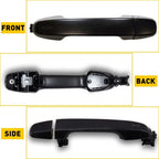 Set of 2 Rear Exterior Door Handles for Toyota Camry (2012–2017) EXV