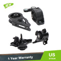 Set of 4 Engine Motor & Transmission Mounts for Honda Fit (2007–2008)