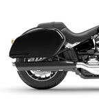 Hard Saddlebags & LED Run Turn Brake Lights for Harley Low Rider ST (2022–2024)