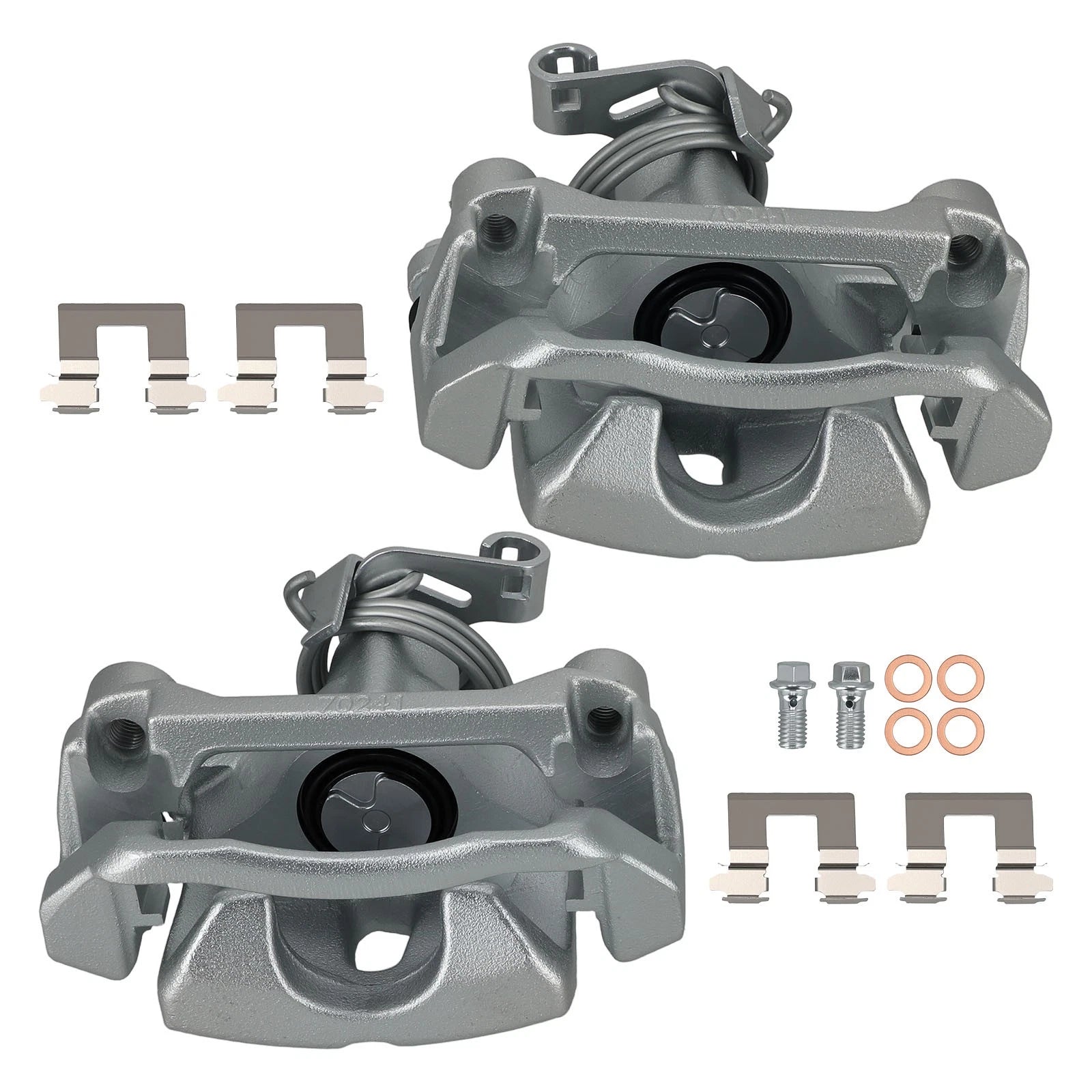Rear Brake Calipers Pair for Pontiac Montana (2005–2009) 123456, 789012