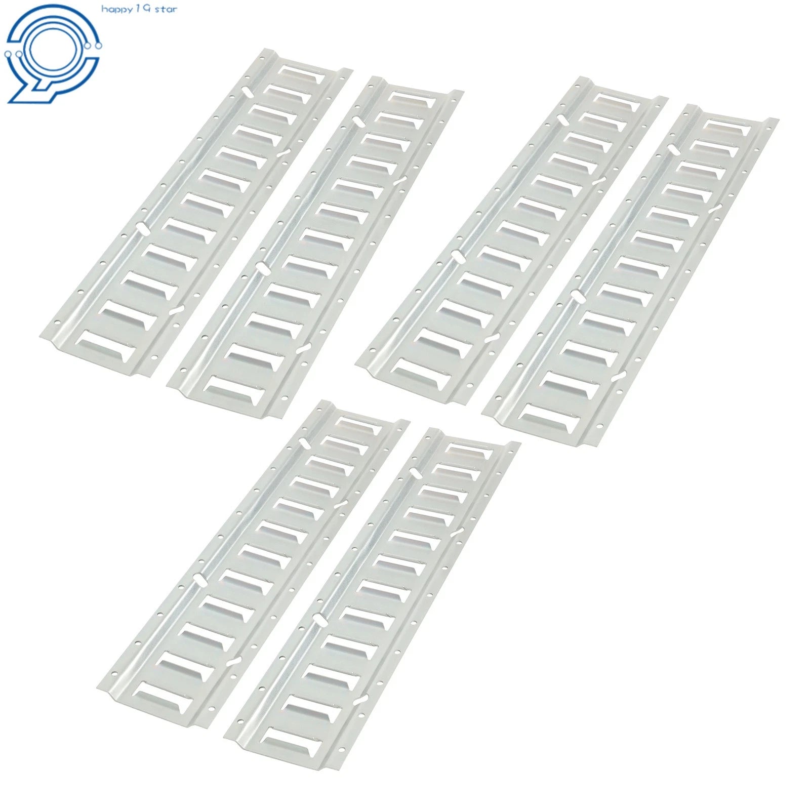6 Pack E Track Tie Down Rail Kit for Enclosed Cargo Trailer Truck
