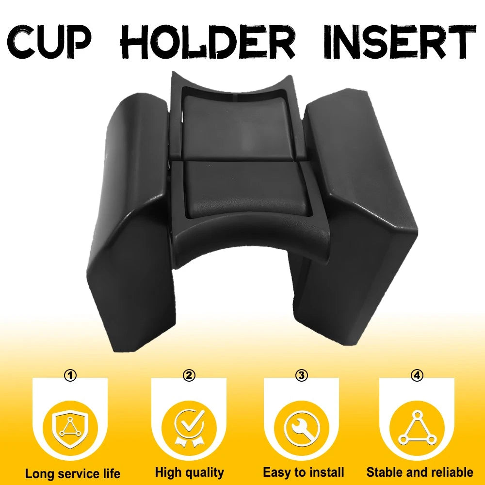 Center Console Cup Holder Flap Insert Divider for Toyota Camry (2007–2011)