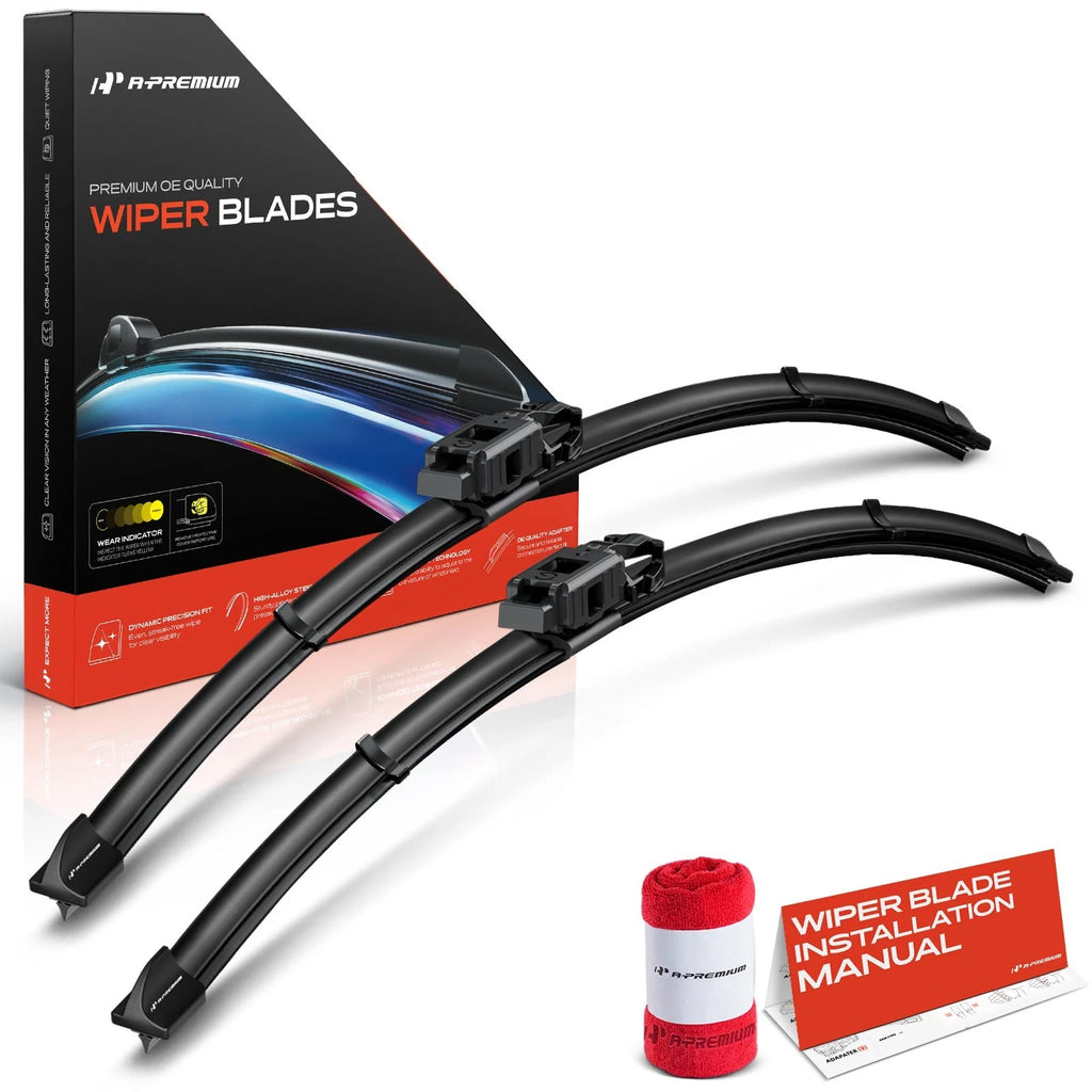 2X Front 24" & 20" Windshield Wiper Blades for BMW X2 (2018–2023)