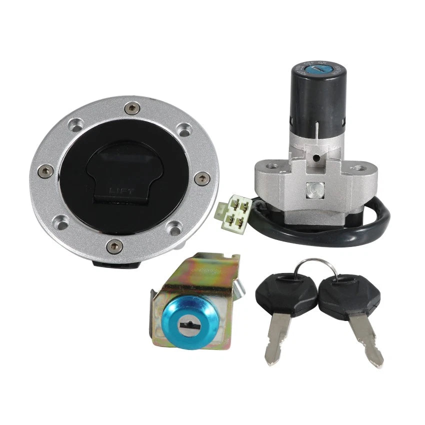 Ignition Key Switch & Fuel Tank Cap Set for Suzuki GS 500 (2001–2012)