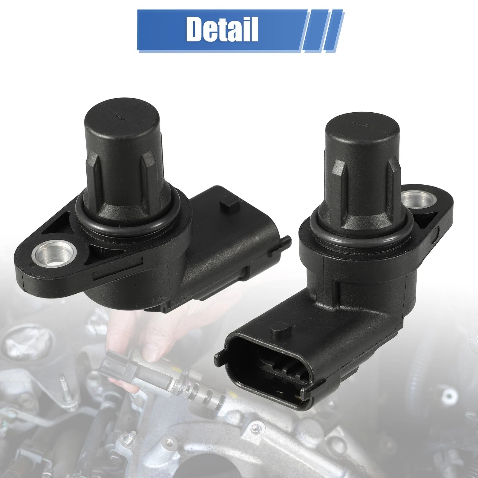 2X Engine Camshaft Position Sensor for Ford Fiesta (2011–2019)