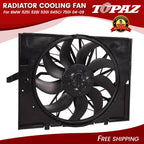 Radiator Cooling Fan for BMW 525i 528i 530i 645Ci 750i (2004–2009)