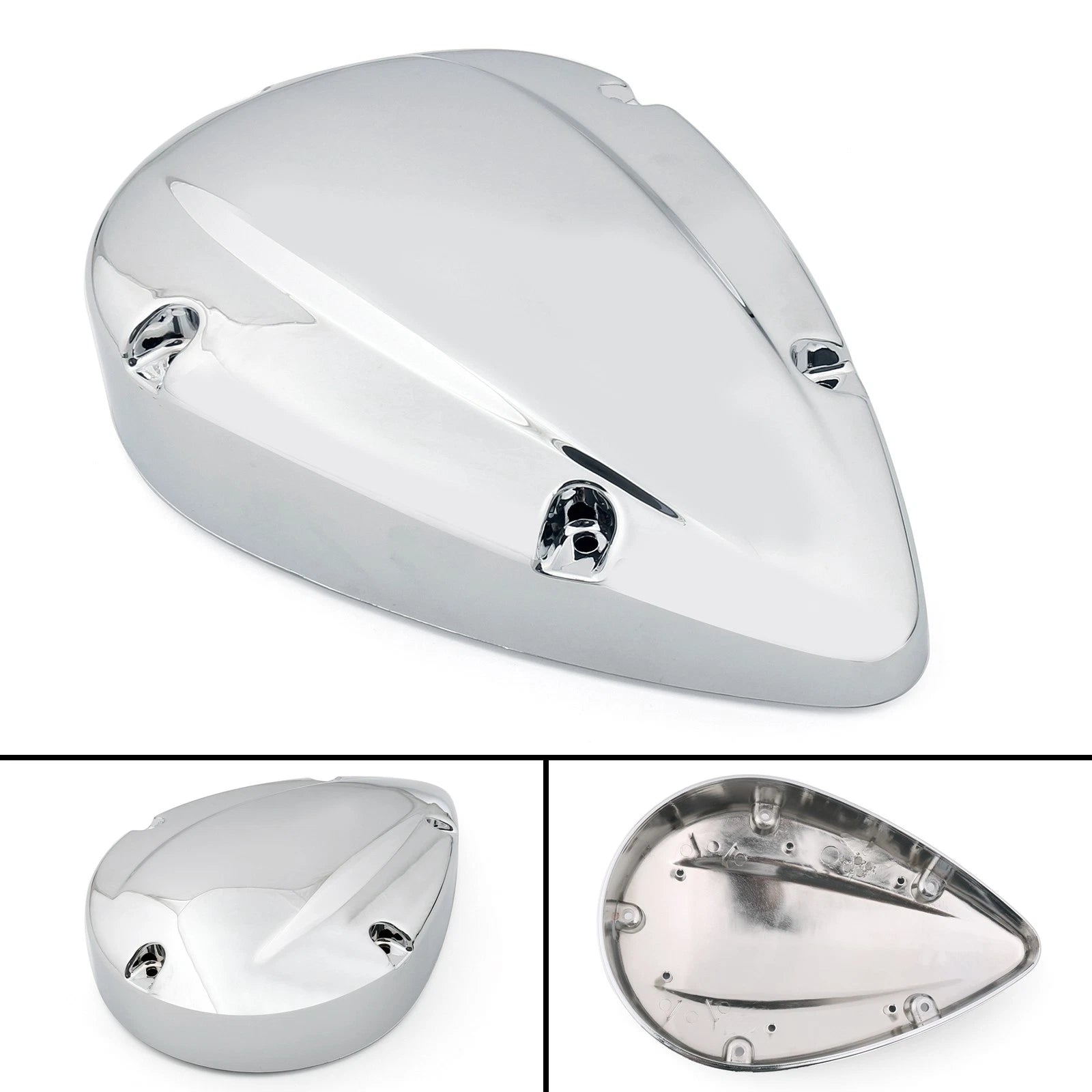 Right Intake Air Cleaner Cover for Honda Shadow Spirit VT750 C2 (2007–UP) Chrome
