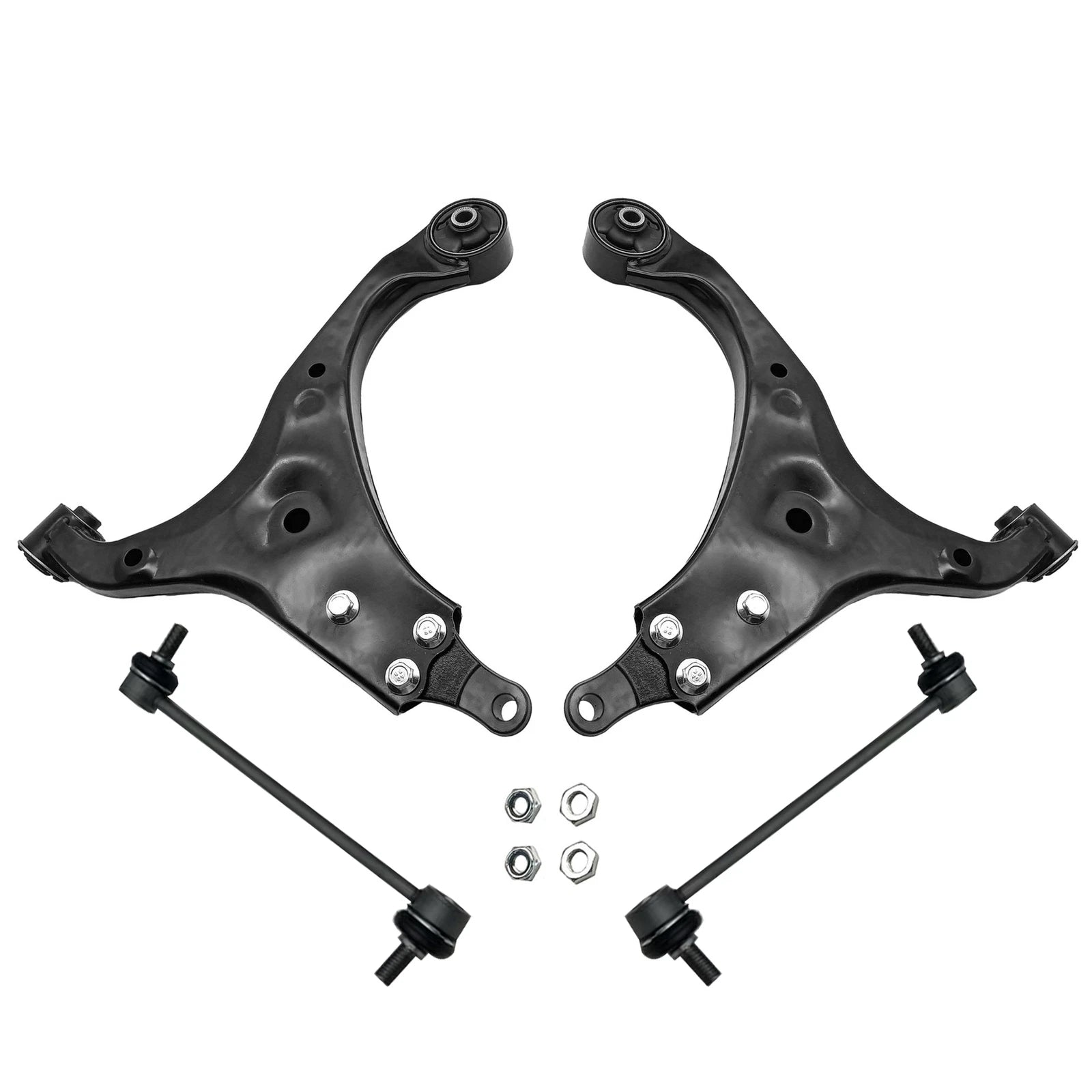Set of 4 Control Arm Kit Sway Bar Links for Hyundai Elantra (2007–2012)