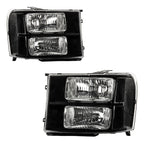 Headlight Assemblies for GMC Sierra 1500 & HD (2007–2014) Halogen