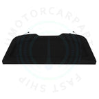 Rear Trunk Cargo Cover for Ford Fiesta (2013–2017) - Black Security Shade