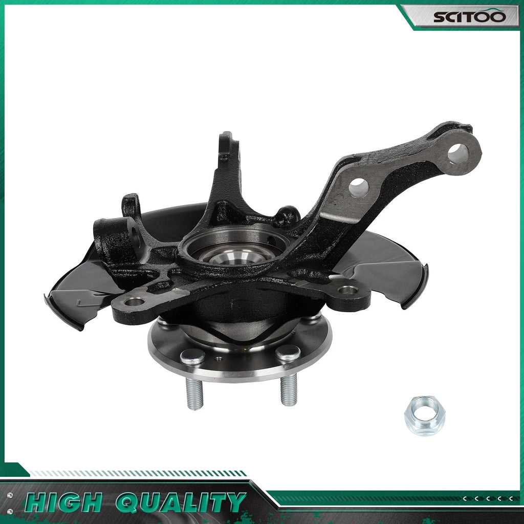Front Left Steering Knuckle & Wheel Bearing Hub for Honda Civic (2012)