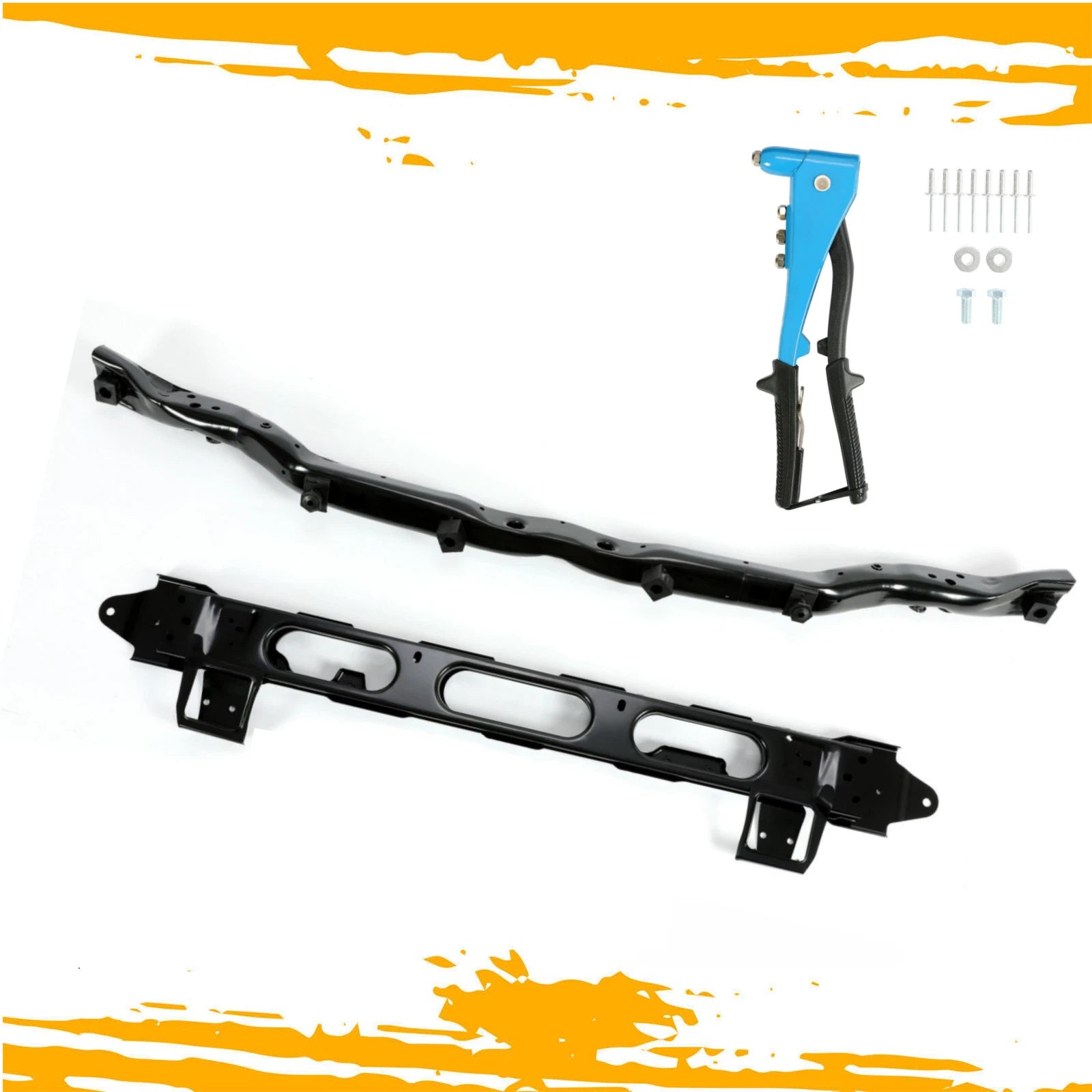 Set of 2 Radiator Supports for Ram 2500 3500 (2010–2012) 6.7L Diesel
