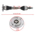 Set of 2 CV Shafts for Chevrolet Avalanche (2007–2013) GM8228XTT