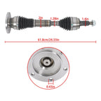 Set of 2 CV Shafts for Chevrolet Avalanche (2007–2013) GM8228XTT