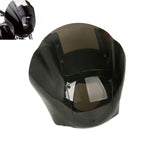 Quarter Headlight Fairing Windshield w/ 49mm Fork Clamp for Harley Sportster