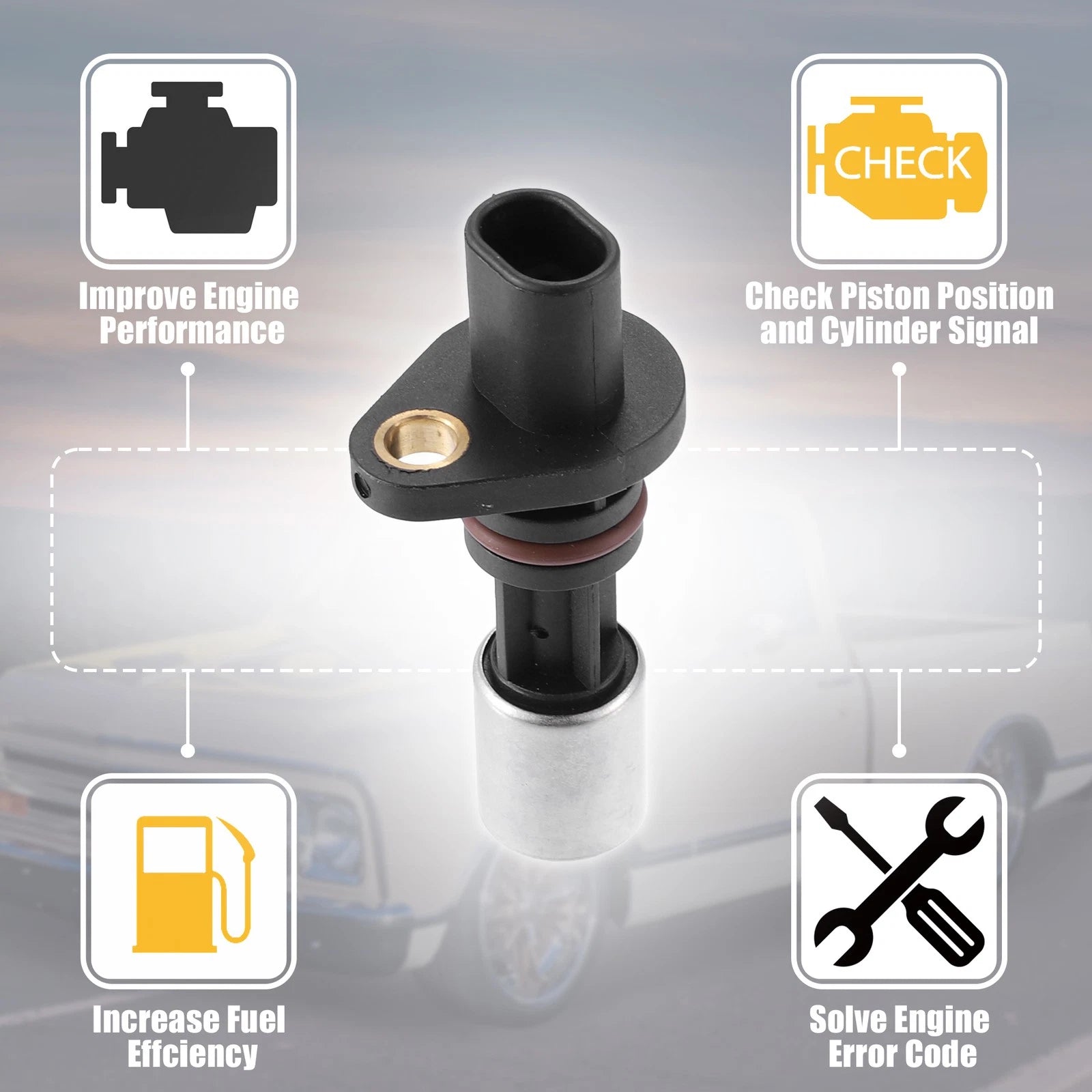Crankshaft Position Sensor 24575636 for Chevrolet S10 EL (1993)