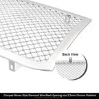 Stainless Chrome Mesh Grille Insert for Ford F-150 (2021-2023)