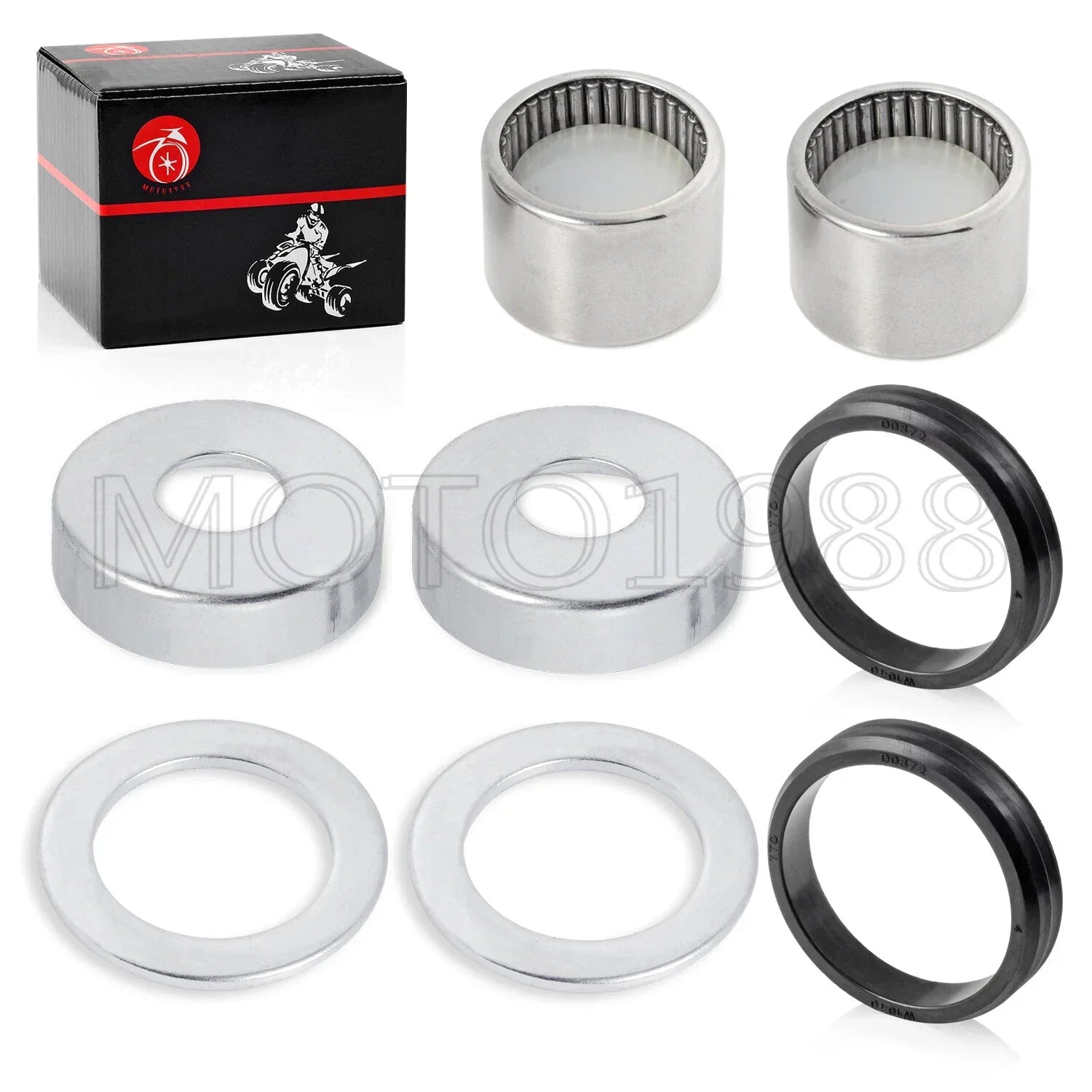 Rear Swingarm Bearing Caps Kit for Yamaha Warrior 350 YFM350X (1987–2004)