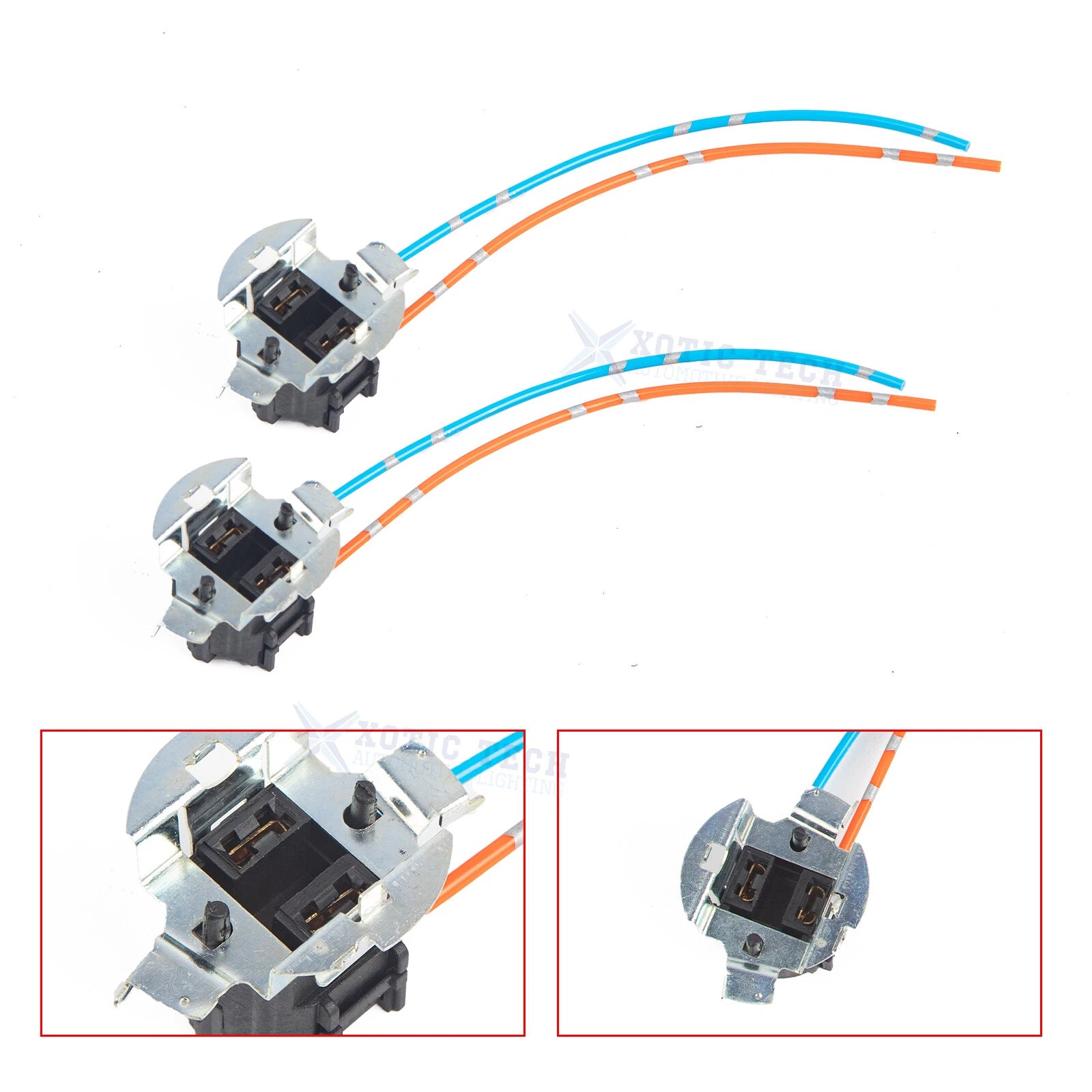 Halogen Light Connector Socket Adapter for Headlight and Fog Light (H7 2000–2020)