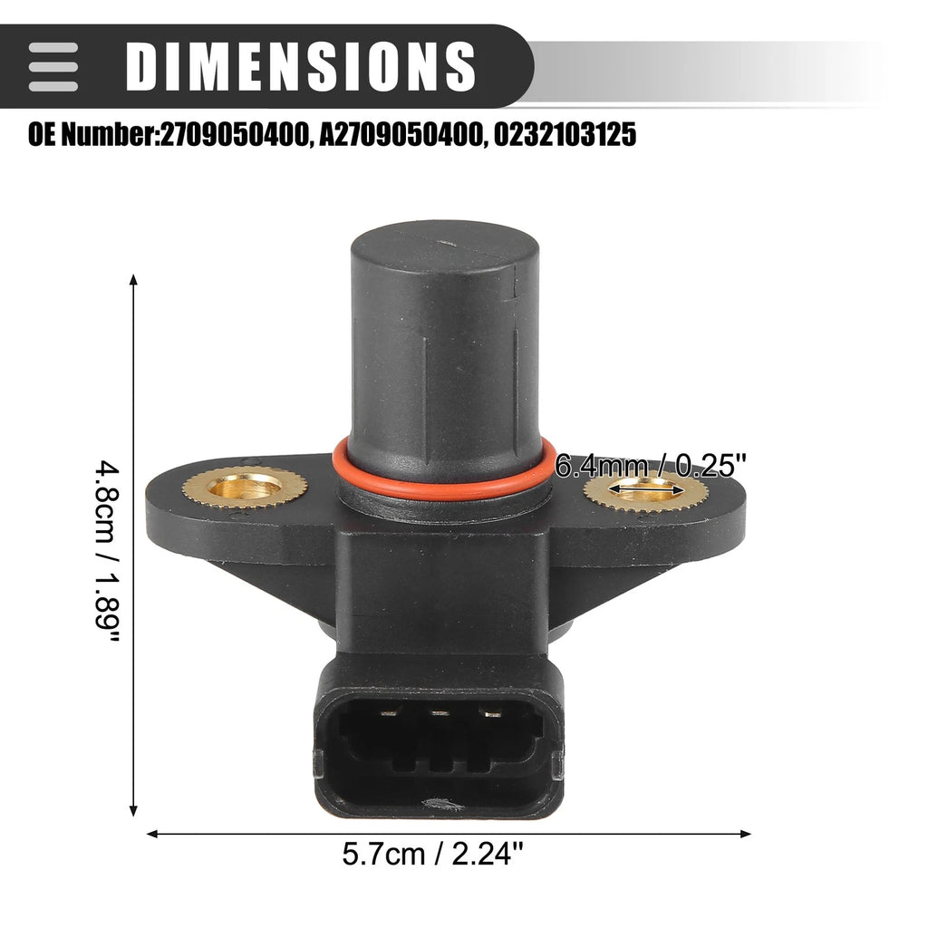 Camshaft Position Sensor for Mercedes-Benz W202 C220 C230 C280 (1994–2000) 0011530028