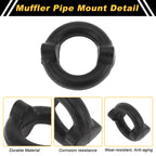 Muffler Exhaust Hanger for Toyota Corolla (2003–2008) No. 35711 Black 1 Pc