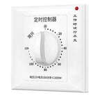 Mechanical Timer Switch for 86 Panel (220V) with LED Indicator
