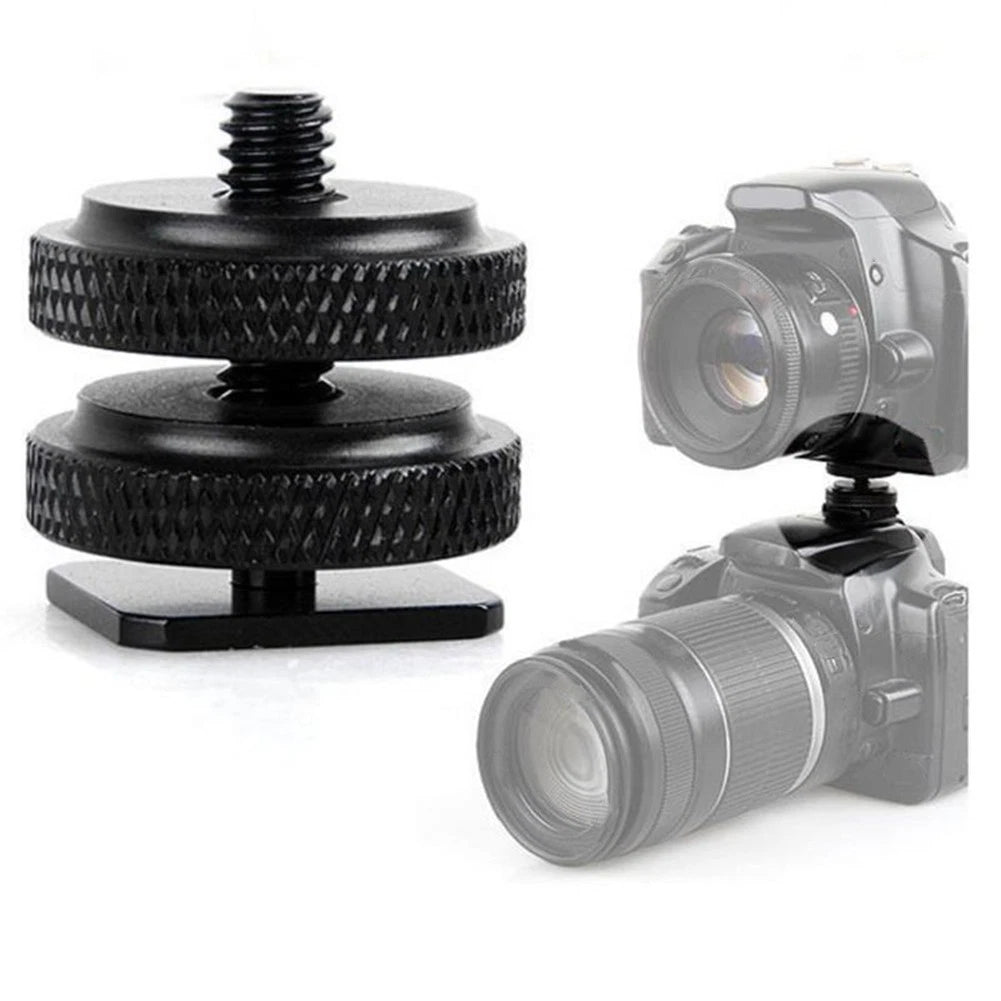 Metal Hot Shoe Adapter Mount for Cameras and Accessories (2010–2023)