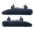 2 x Front Outer Door Handle Black for Nissan Patrol (1997–2016)