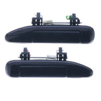 2 x Front Outer Door Handle Black for Nissan Patrol (1997–2016)