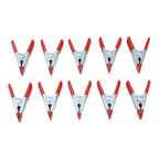 10pcs Metal 2 Inch Spring Clamps for Woodworking and Crafts