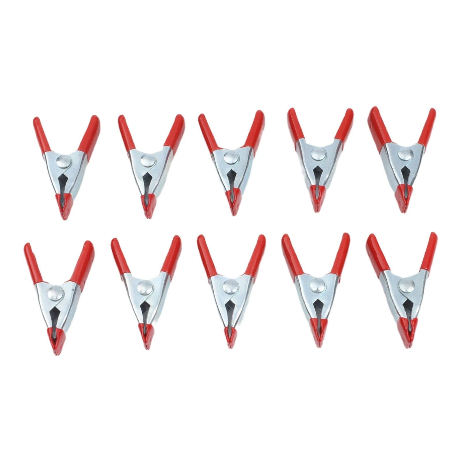 10pcs Metal 2 Inch Spring Clamps for Woodworking and Crafts