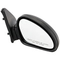 Set of 2 Manual Mirrors for Ford Escort (1997–2002) Black