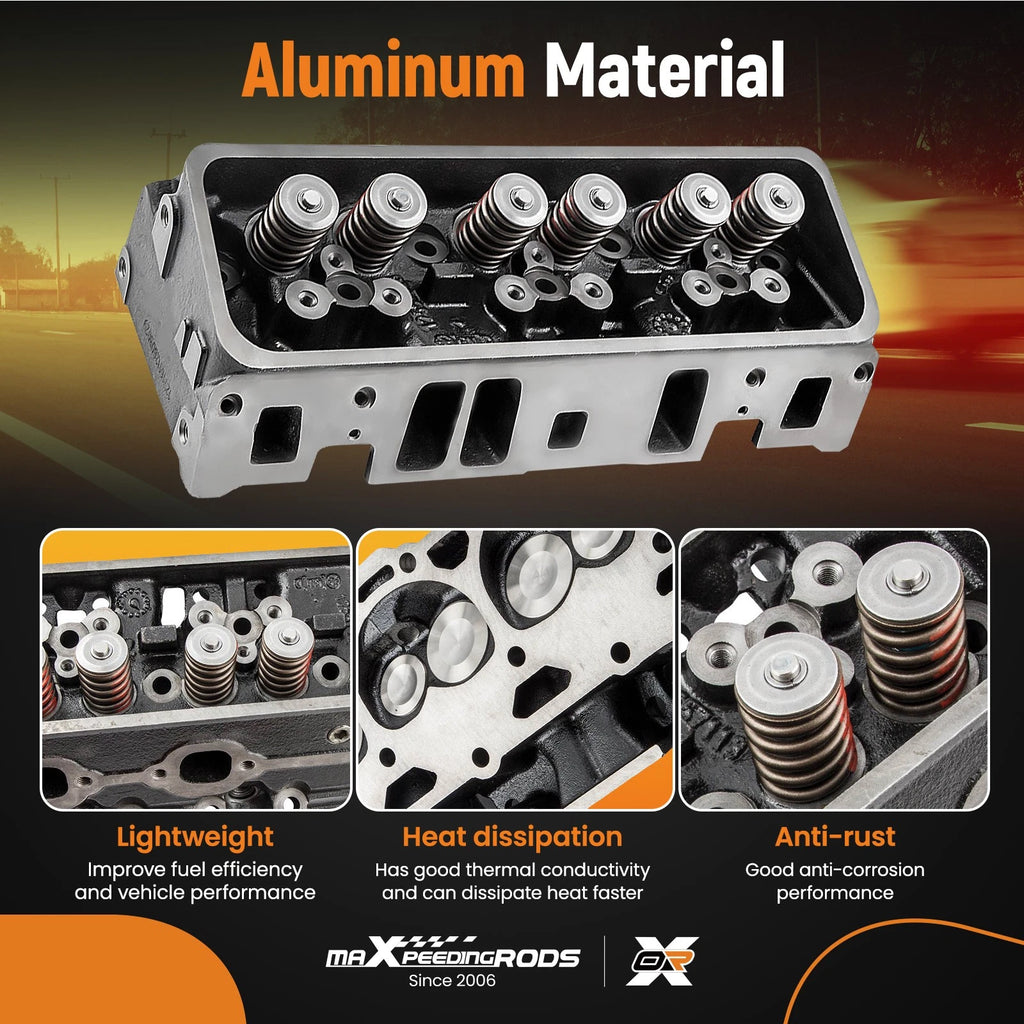 Pair Cylinder Heads for GMC Chevy S10 Astro Blazer V6 4.3L (1992–2014)