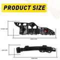 4PC Bumper Bracket Retainer for Highlander (2014–2019)