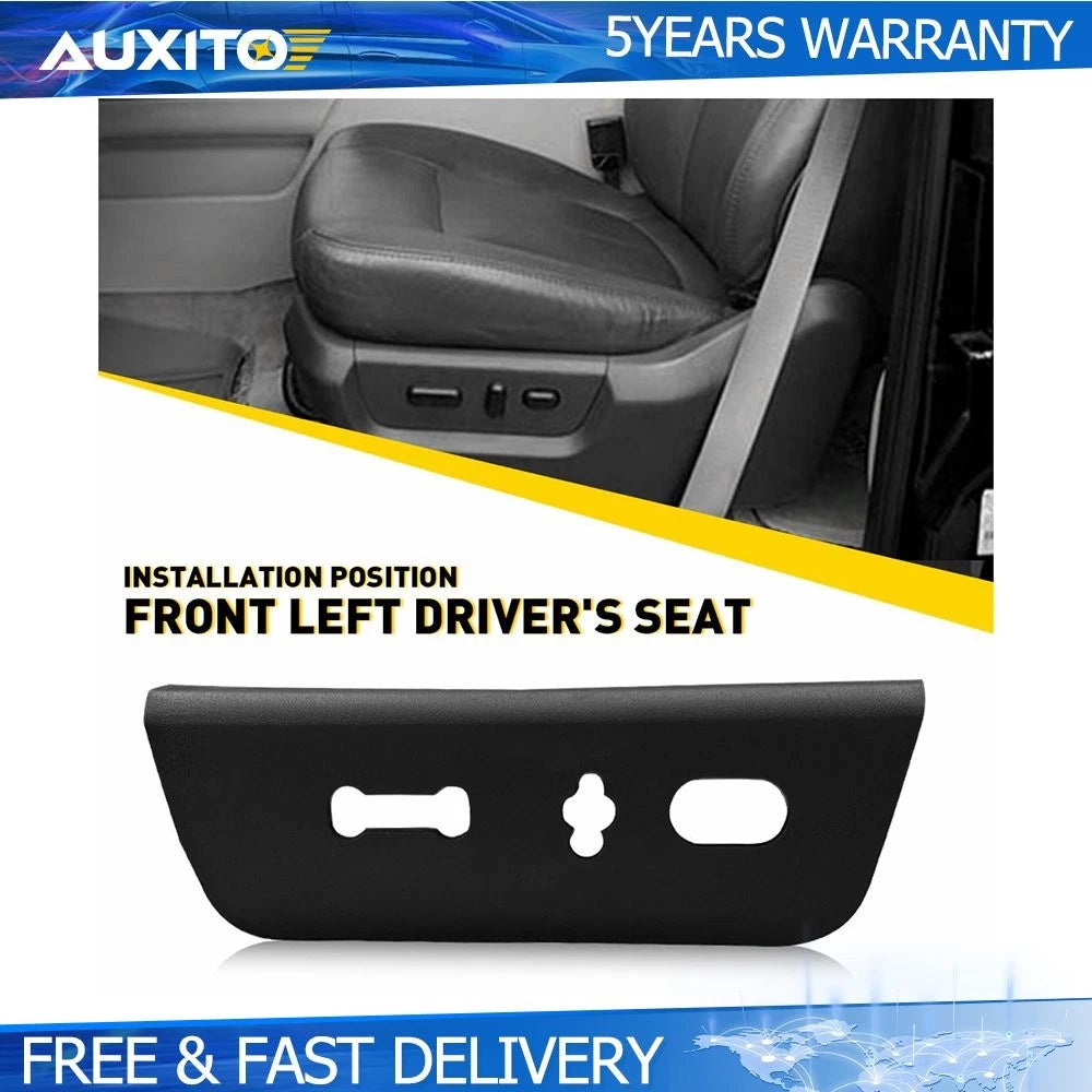 Front Left Driver Side Seat Shield Bezel Cover for Ford Super Duty F250 (2011–2016)