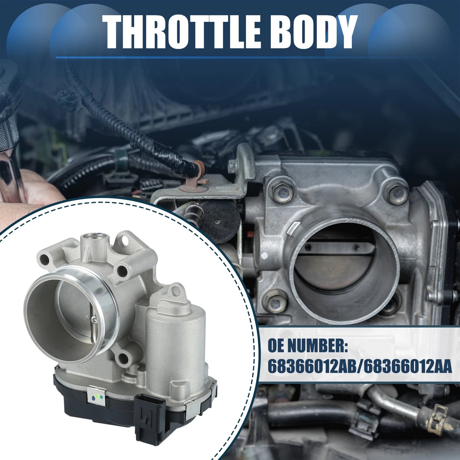 Throttle Body Actuator No.68366012AB/68366012AA for Dodge Journey (2009–2019)