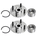 2X Front Wheel Bearing & Hub Tie Rod for Saturn SC1 SC2 SL SL1 (1994–2002) 518514